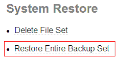 Configure Asterisk using VarPhonex Backup Set File
